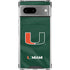University of Miami Green Jersey Google Pixel 8 Clear Case